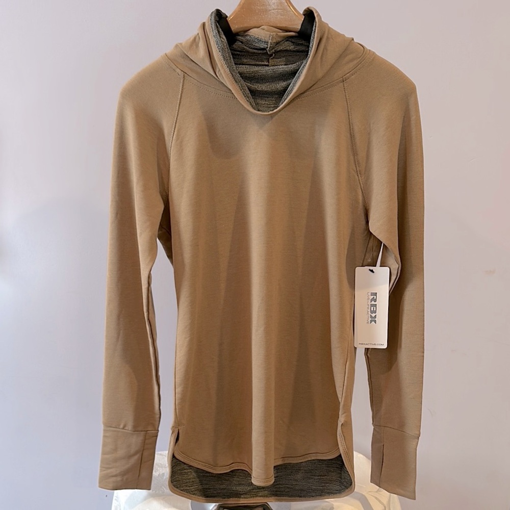 NWT. RBX Tan Long Sleeve Activewear